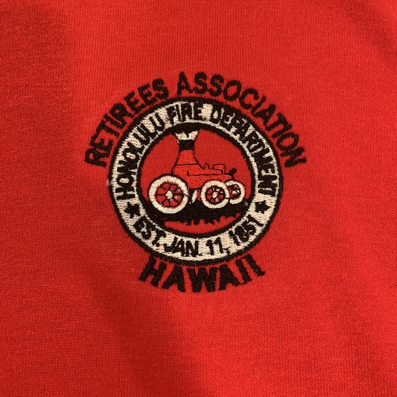 Honolulu Fire Department Retirees Association Hawaii Polo Shirt - Picture 1 of 4